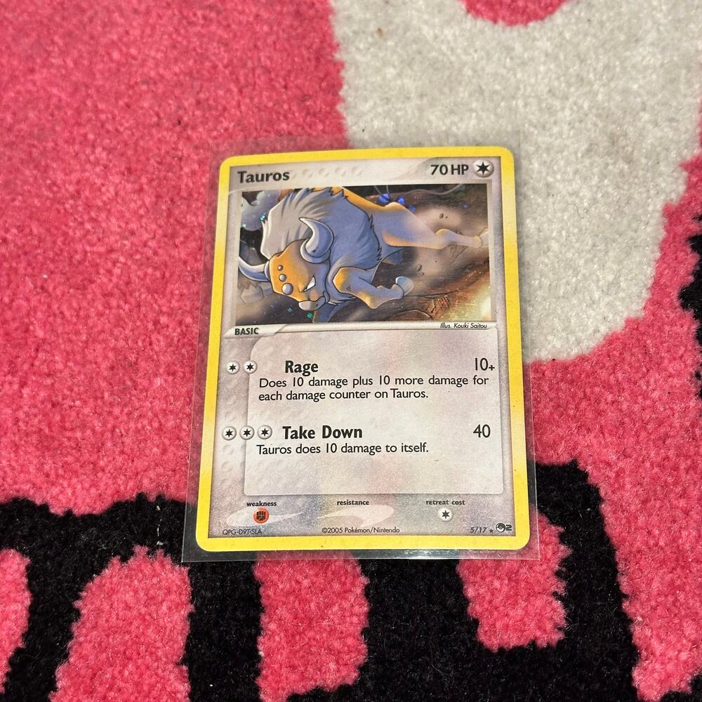 Tauros #5 – Pokémon POP Series 2 [Holo] – As Pictured